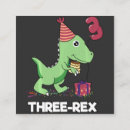 Search for kids business cards Dinosaur