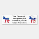 Search for spread bumper stickers Democrat