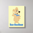 Search for boo canvas prints Friendly cartoon bear