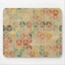 Search for retro diamond patterns mousepads Abstract