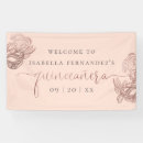 Search for gold foil banners Blush pink