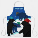 Search for funny bear aprons Baking
