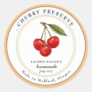 Search for cherry preserves stickers Homemade