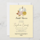 Search for white pumpkin bridal shower invitations Minimalist