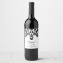 Recherche de cru noir et blanc Damassé