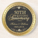 Search for 50th anniversary coasters Black