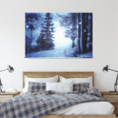 Search for winter scene canvas prints Forest