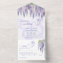 Recherche de wisteria wedding invitations Calligraphie
