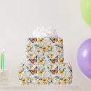 Search for monarch butterfly wrapping paper Yellow