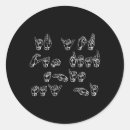 Search for american sign language stickers Hearing impaired