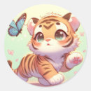 Search for tiger cartoon stickers Baby