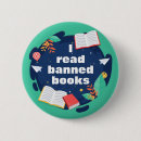 Search for banned book buttons Library