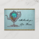 Recherche de théière cartes visite Élégant