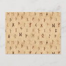 Recherche de runes cartes postales Norse