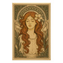 Search for art nouveau style posters Woman