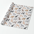 Search for greyhound wrapping paper Cute