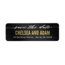 Search for faux glitter return address labels Simple
