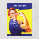 Search for war effort postcards Rosie the riveter