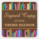 Search for author bookplates Autographed