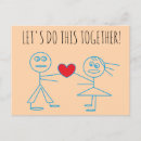 Search for stick together postcards For her