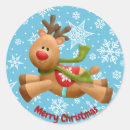 Search for rudolph the red nosed reindeer stickers Santa