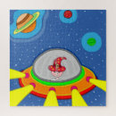 Recherche de vaisseau spatial puzzles Planète