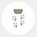 Search for funny cartoon frogs stickers Amphibian