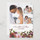 Search for burgundy gold save the dates Flowers