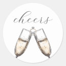 Search for gold bubble stickers Champagne bottle