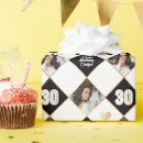 Search for 30th birthday wrapping paper Modern