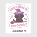 Search for trick treat stickers Cat