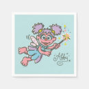 Search for abby cadabby napkins Pink monster sesame st
