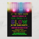 Search for dark birthday invitations Neon