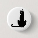 Recherche de sorcière halloween badges Chat