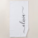 Search for bridal party beach towels Girly