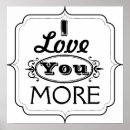 Search for love you more posters Vintage