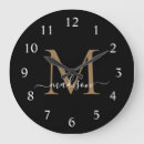 Search for black and gold clocks Chic