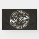 Search for funny birthday banners Men