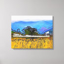 Search for abstract mountain landscape canvas prints Hills