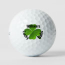 Search for good luck golf balls Four leaf clover
