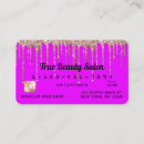 Search for purple and gold business cards Customer