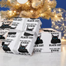 Search for black cat wrapping paper Animal lover