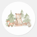 Search for woodland baby shower stickers Bunny