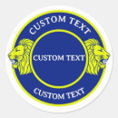 Search for blue circles stickers Round