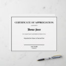 Search for certificate of appreciation Black and white