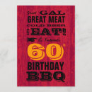Search for bbq 60th birthday invitations Sixty