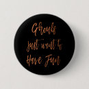 Recherche de décoration de halloween badges Drôle