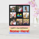 Recherche de 41 ans vœux cartes Pour tous