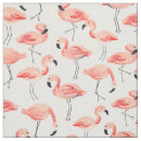 Search for bird print fabric Flamingo