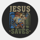 Search for hockey goalie stickers Christian
